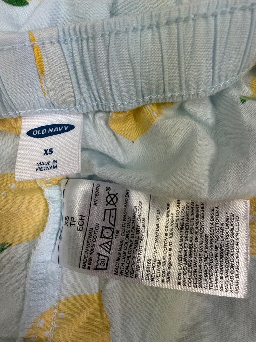 Old Navy Lounge Shorts with Lemon Print - Picture 3 of 5